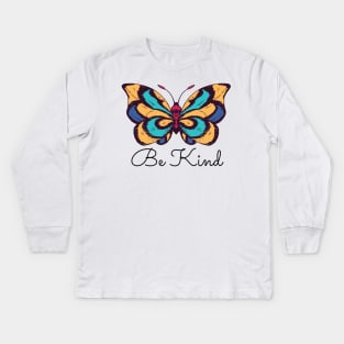 Cute butterfly awesome design Kids Long Sleeve T-Shirt